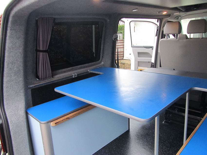 heart and soul campers kombi table conversion